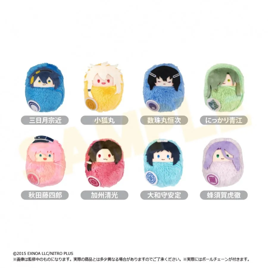 (1BOX=8)(Goods - Plush) Touken Ranbu ONLINE Kurumi Tapinui Vol. 1