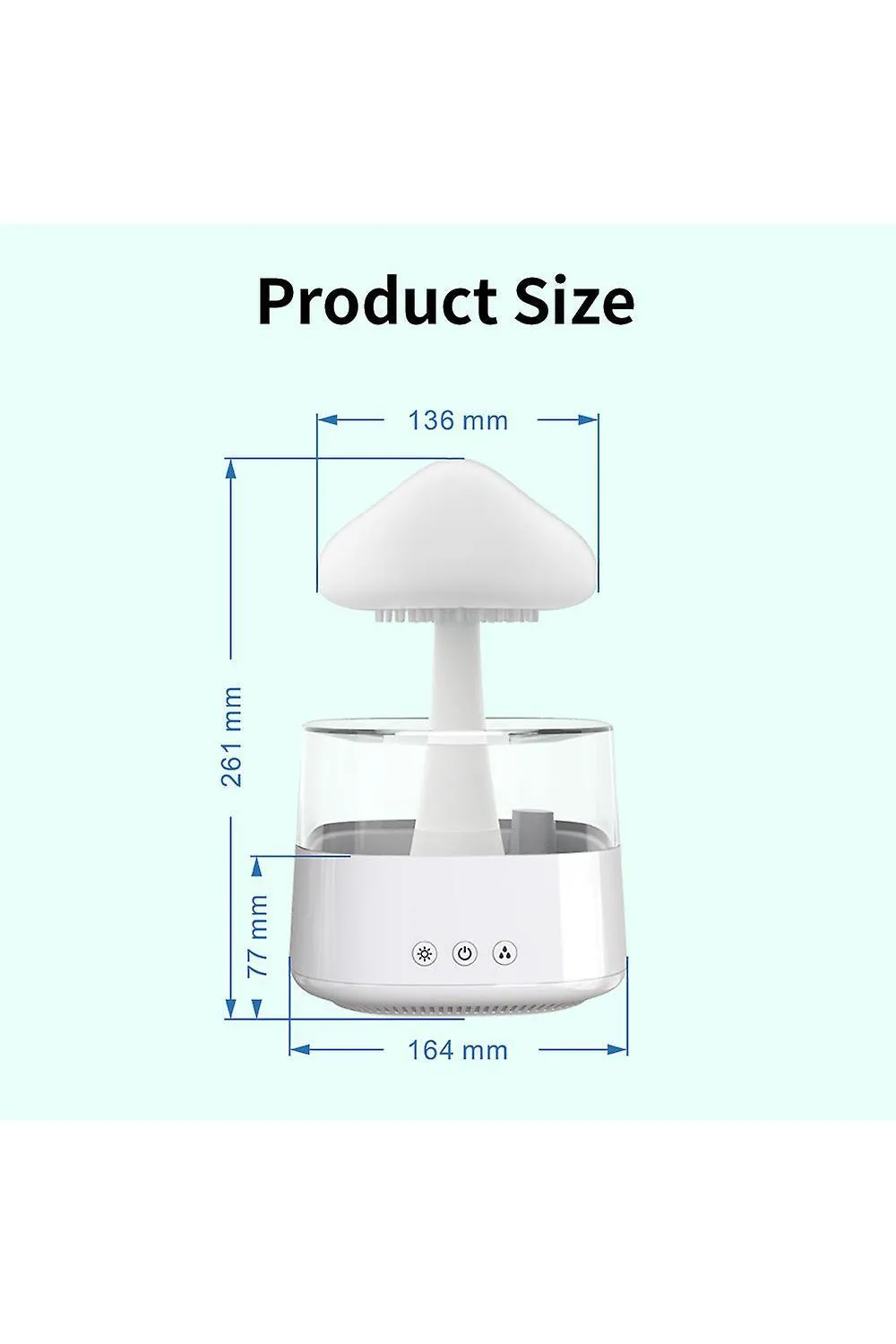 Aroma Diffuser Rain Cloud Humidifier