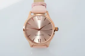 BERG BETTS Watch Mindful Rose Gold and Blush