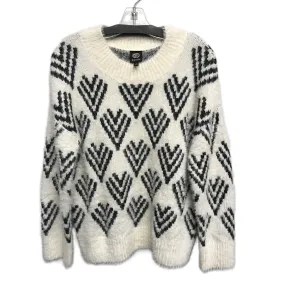 Black & White Sweater By Bobeau, Size: L