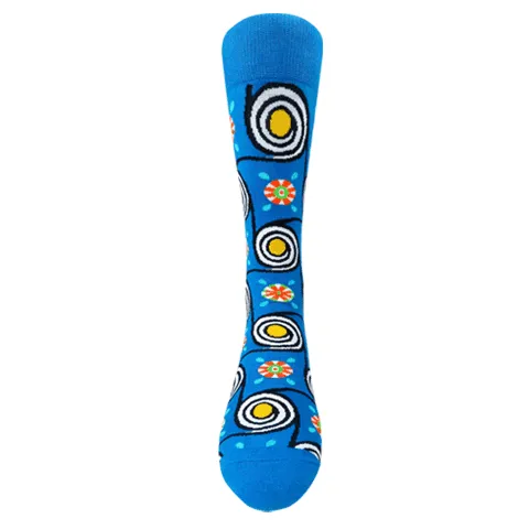 Chaossocks - Summer swirl-mens blue