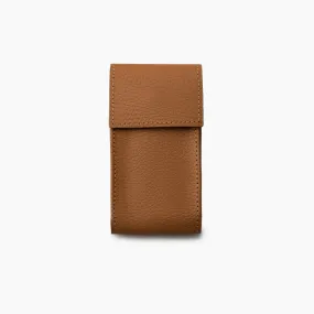 Chestnut Leather Watch Pouch