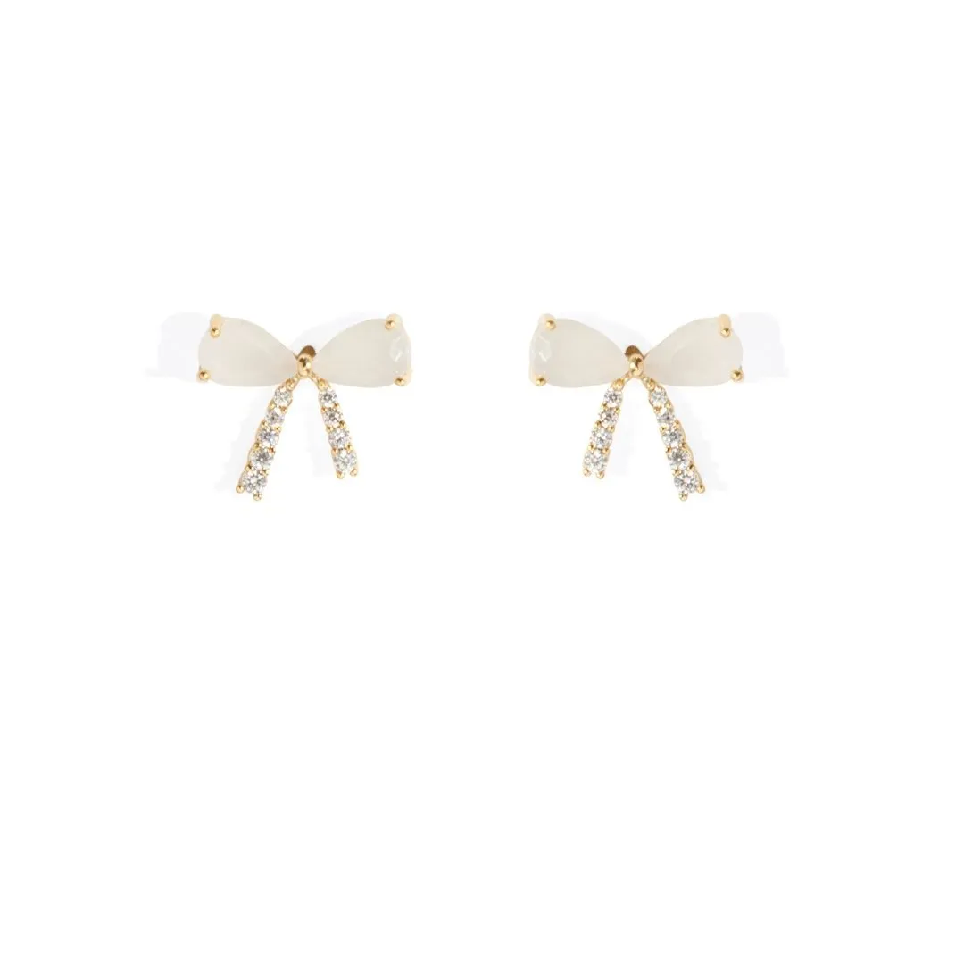 CHIC BOW LUXE STUDS