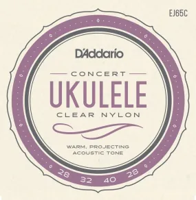 D'Addario EJ65C Pro-Arte Custom Extruded Concert Ukulele Strings