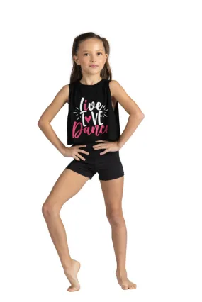 Danshuz "Live, Love, Dance" Tank Top