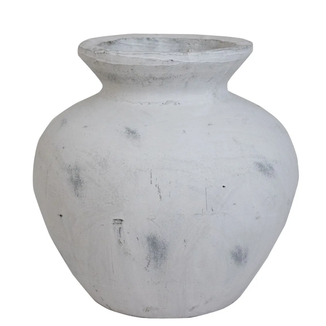 Darcy Antique White Vase