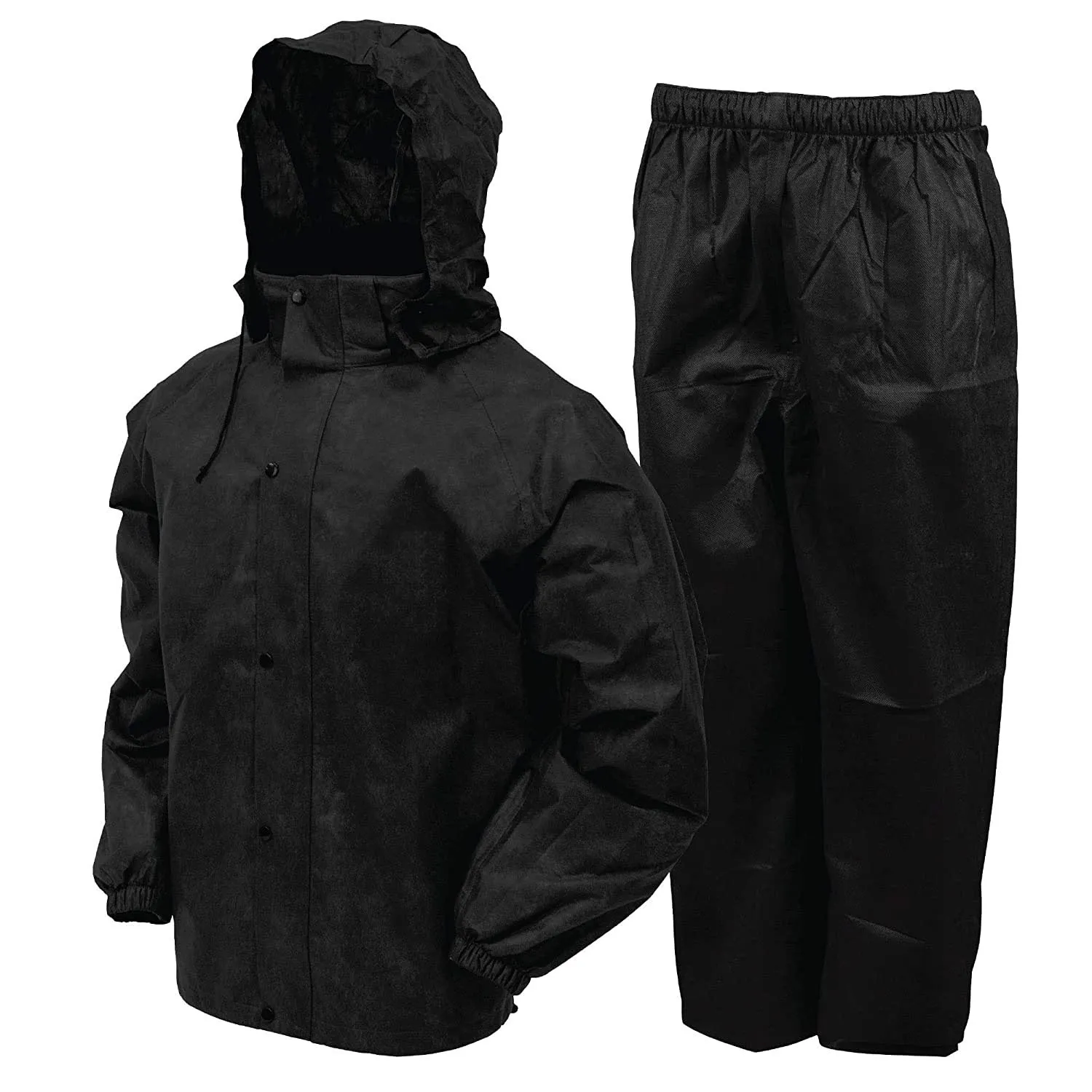 Duckback Waterproof Hooded Rain Suit Men with Jacket and Pant in a Storage Bag