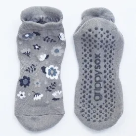 Fun Floral Grip Socks