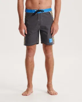 Gus 18" Boardshort - Black