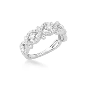 Interwoven Diamond Ring