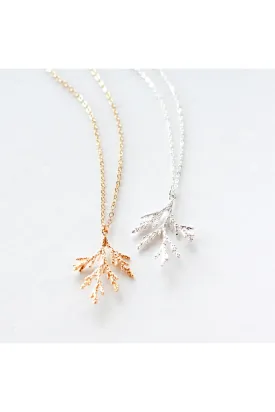 Juniper Branch Necklace