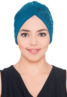 Lace Cross Turban