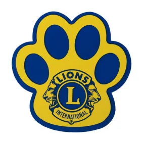 LIONS PAW DECAL