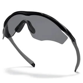 M2 frame® XL sunglasses - Polished black / Grey