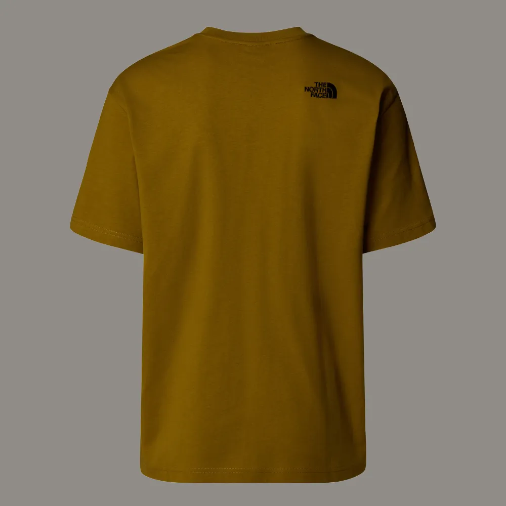 MEN'S OVERSIZED SIMPLE DOME T-SHIRT