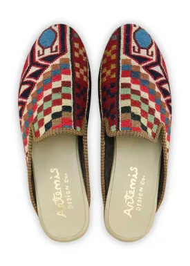 Men's Sumak Kilim Slippers - Size 14