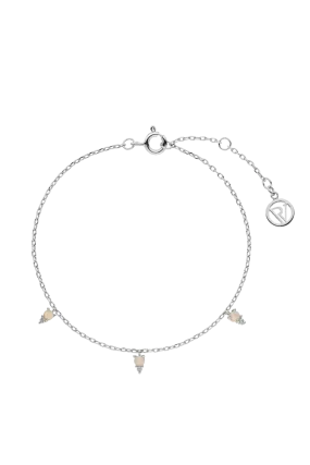 Opal Hope Bracelet Silver