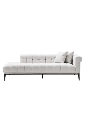 (Open Box) White Tufted Sofa | Eichholtz Aurelio