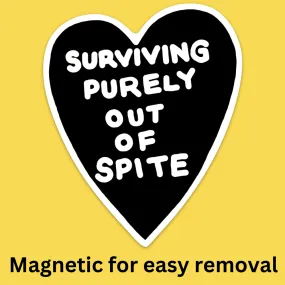 'Purely Spite' Bumper Magnet