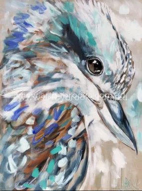 Rain maker kookaburra - art print