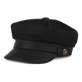 Rebel Motorcycle Cap - Black