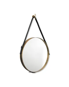 Round Mirror Brass - Large