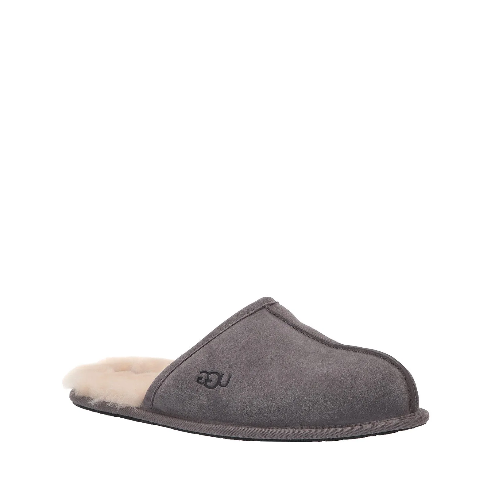 UGG Men's Scuff Slipper, Dark Grey