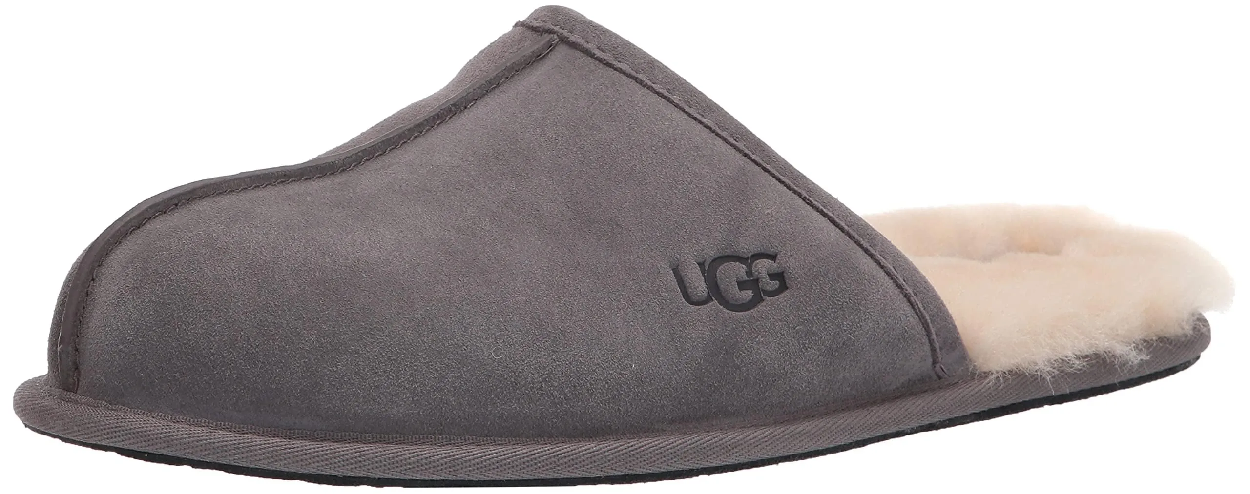 UGG Men's Scuff Slipper, Dark Grey