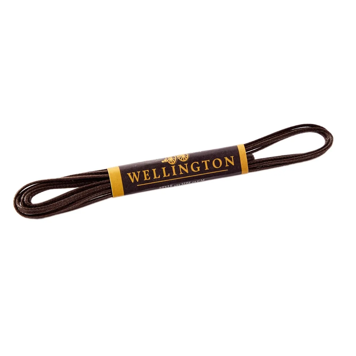 Wellington Narrow Flat Waxed Dress Shoelaces